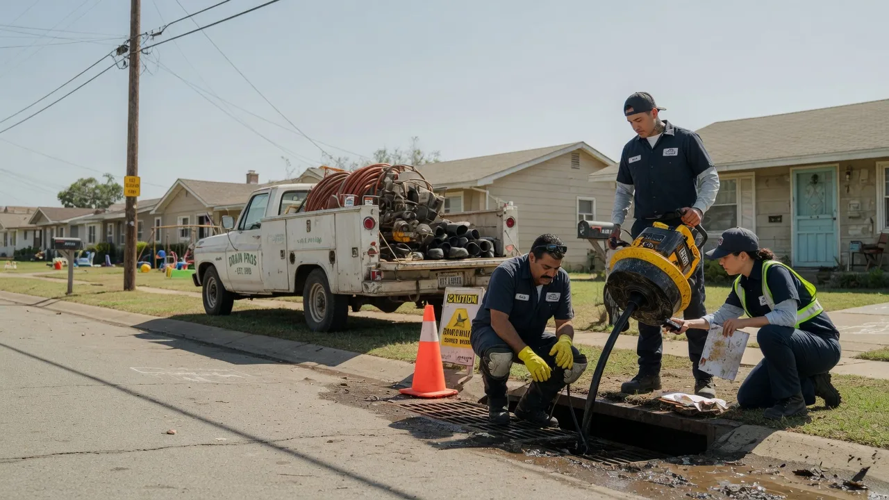 Drain Cleaning in Brenham, TX near me